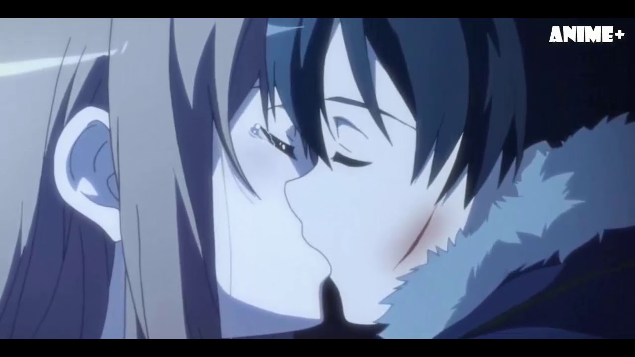 Hình Kirito hôn Asuna