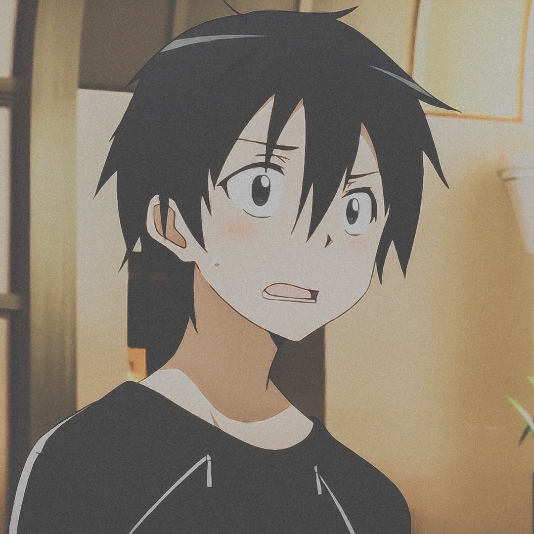 Hình ảnh gương mặt thẫn thờ của Kirito rất buồn cười