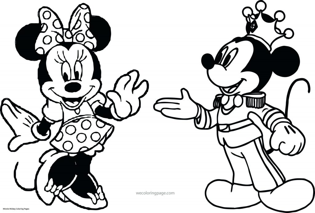 Tranh hai con chuột và chuột Mickey - tranh tô màu