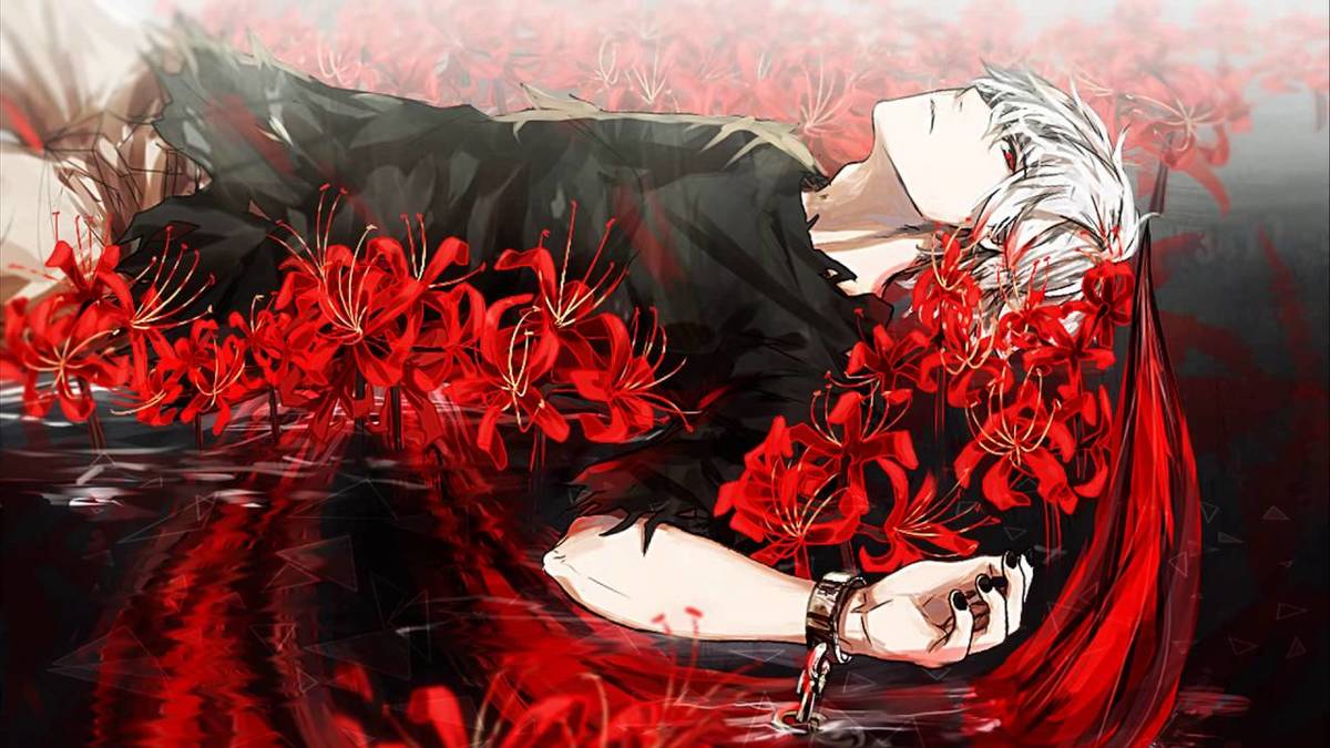 Ảnh hoa bỉ ngạn trong phim Anime