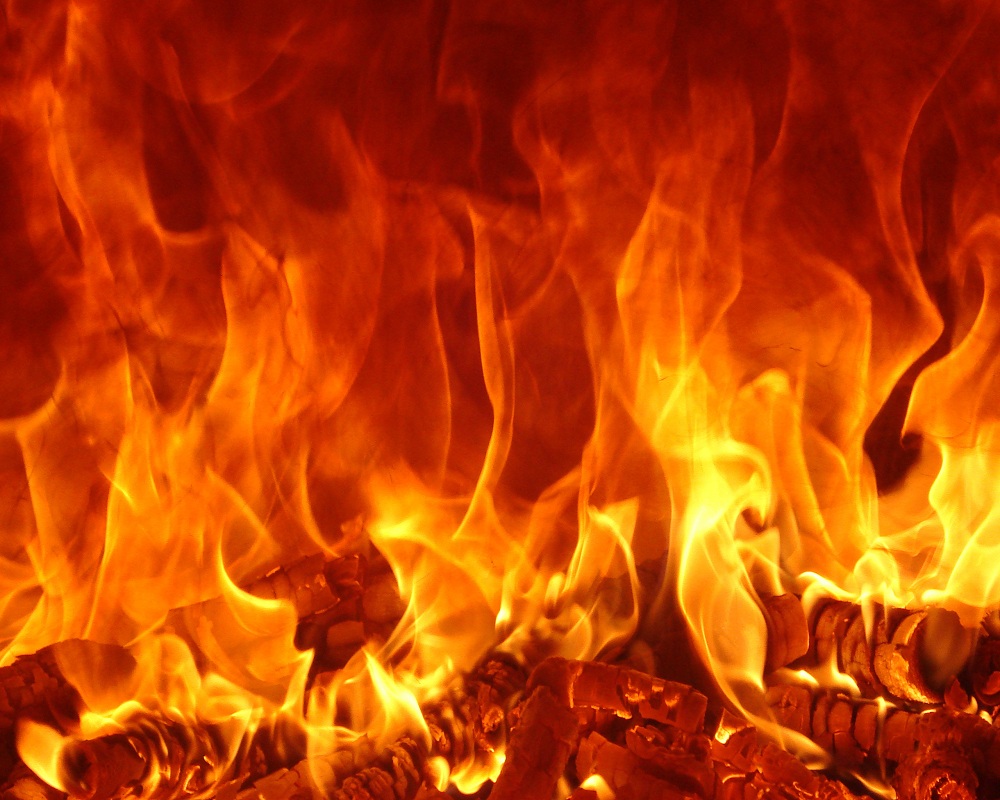 Hình ảnh ngọn lửa cháy
