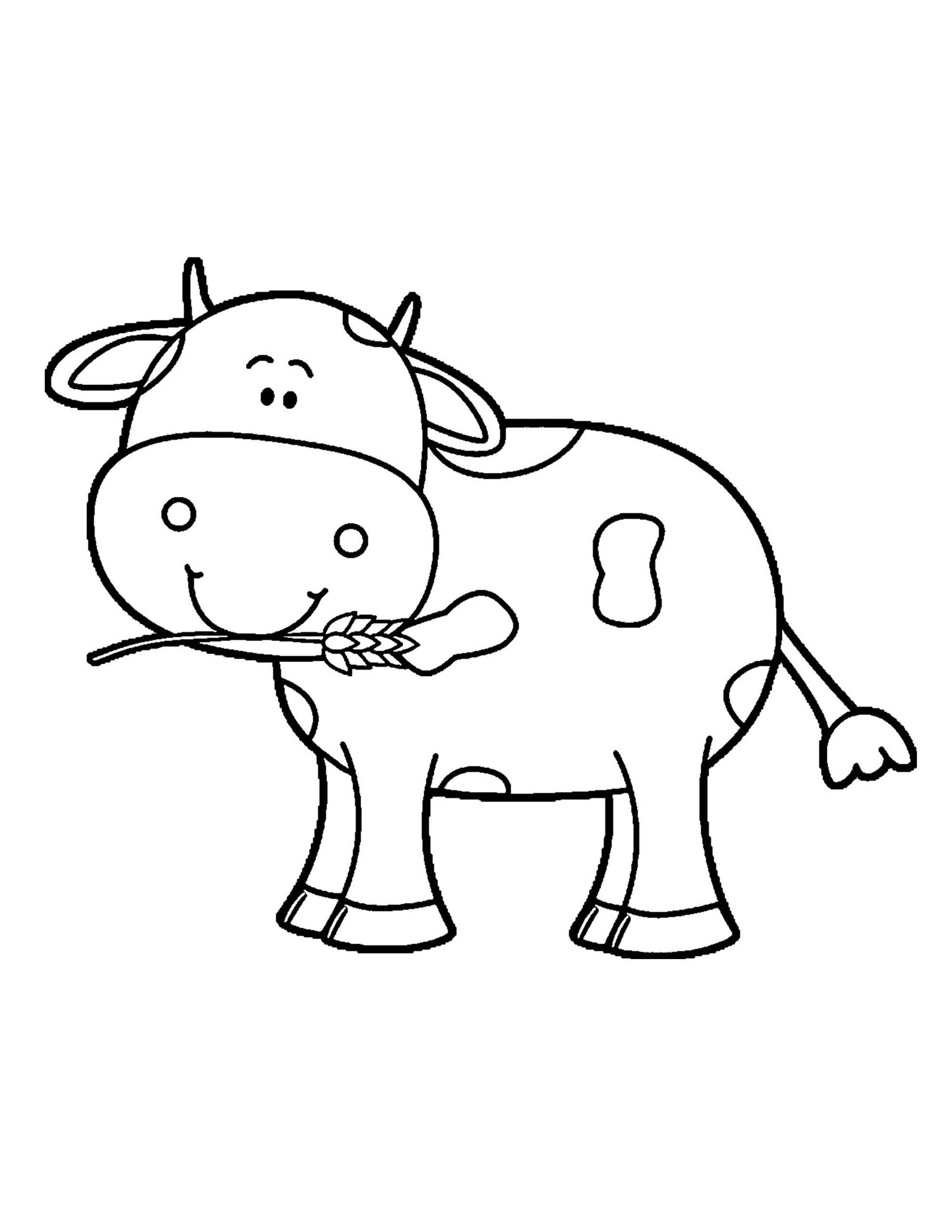 Tranh tô màu con bò - TRƯỜNG THPT TRẦN HƯNG ĐẠO