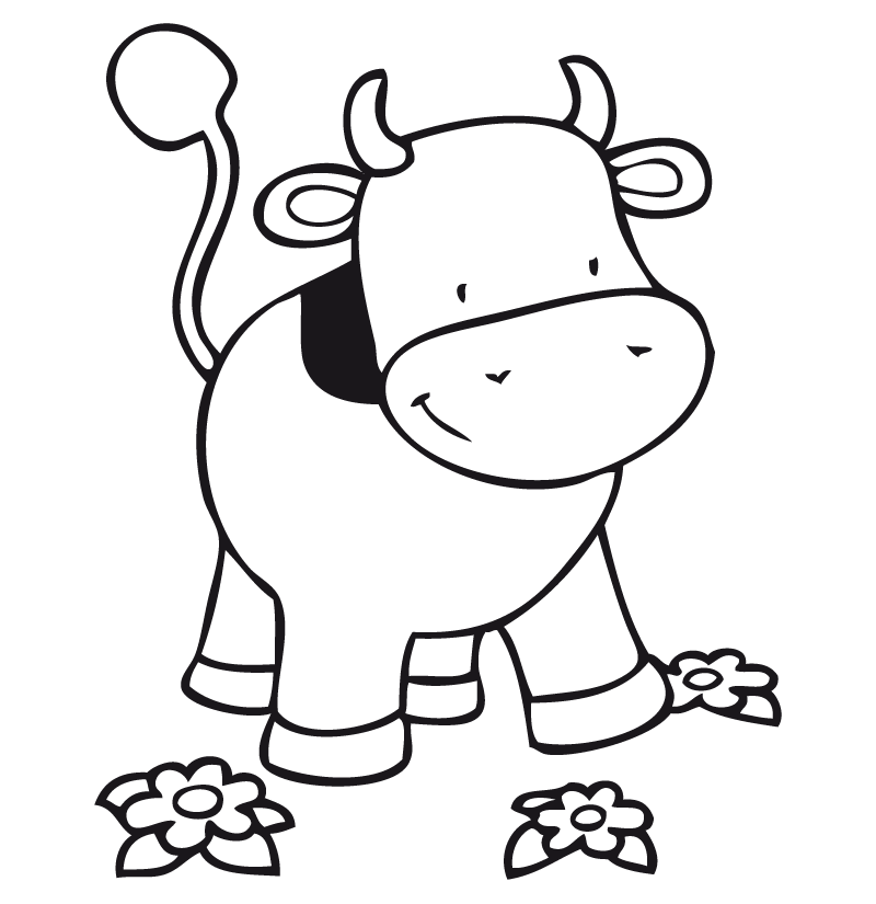 Vẽ con bò sữa đơn giản dễ thươngHow to Draw a Cute Cow EasyTHƯ VẼ   YouTube