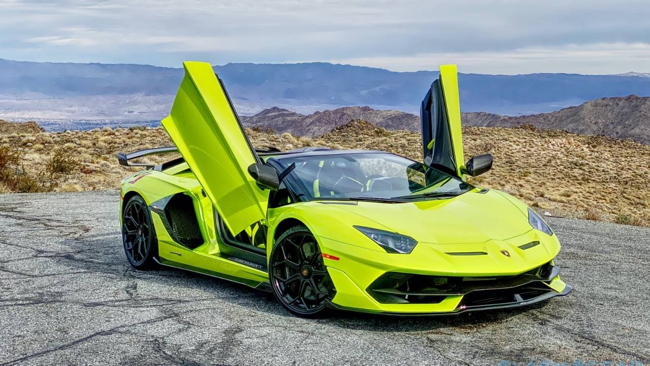 Một bức ảnh đẹp về một chiếc Lamborghini