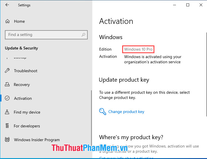 Hướng dẫn cách cấp Windows 10 Home lên Pro
