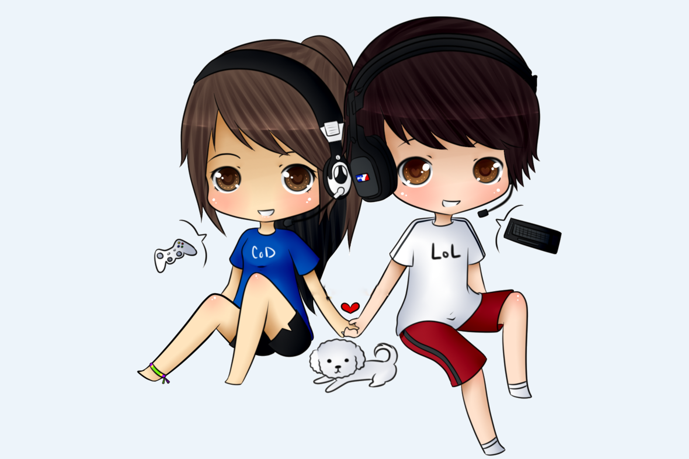 Ảnh chibi hoạt hình dễ thương