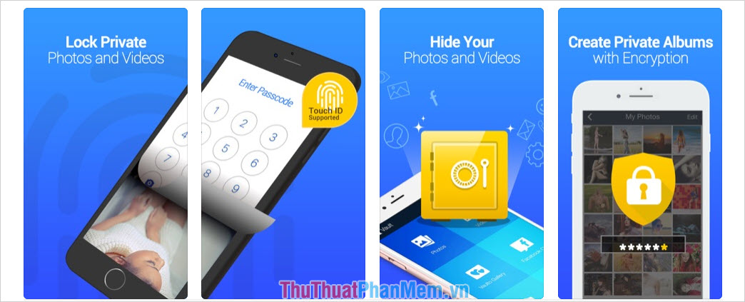 Top 5 phần mềm giấu ảnh, video trên điện thoại iPhone, Android tốt nhất