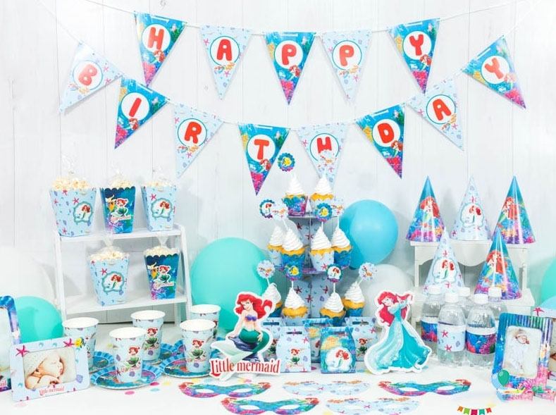 10 cách trang trí tiệc sinh nhật cho bé gái đơn giản tại nhà