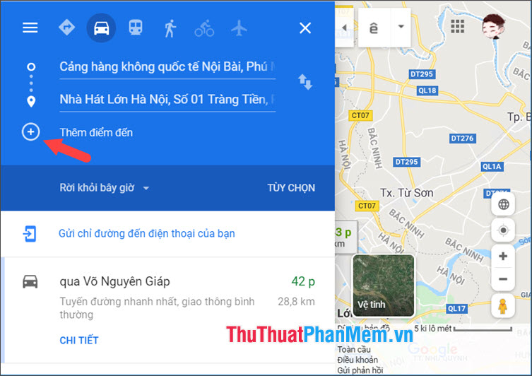 Cách đánh dấu nhiều địa điểm dẫn đường trên Google Map