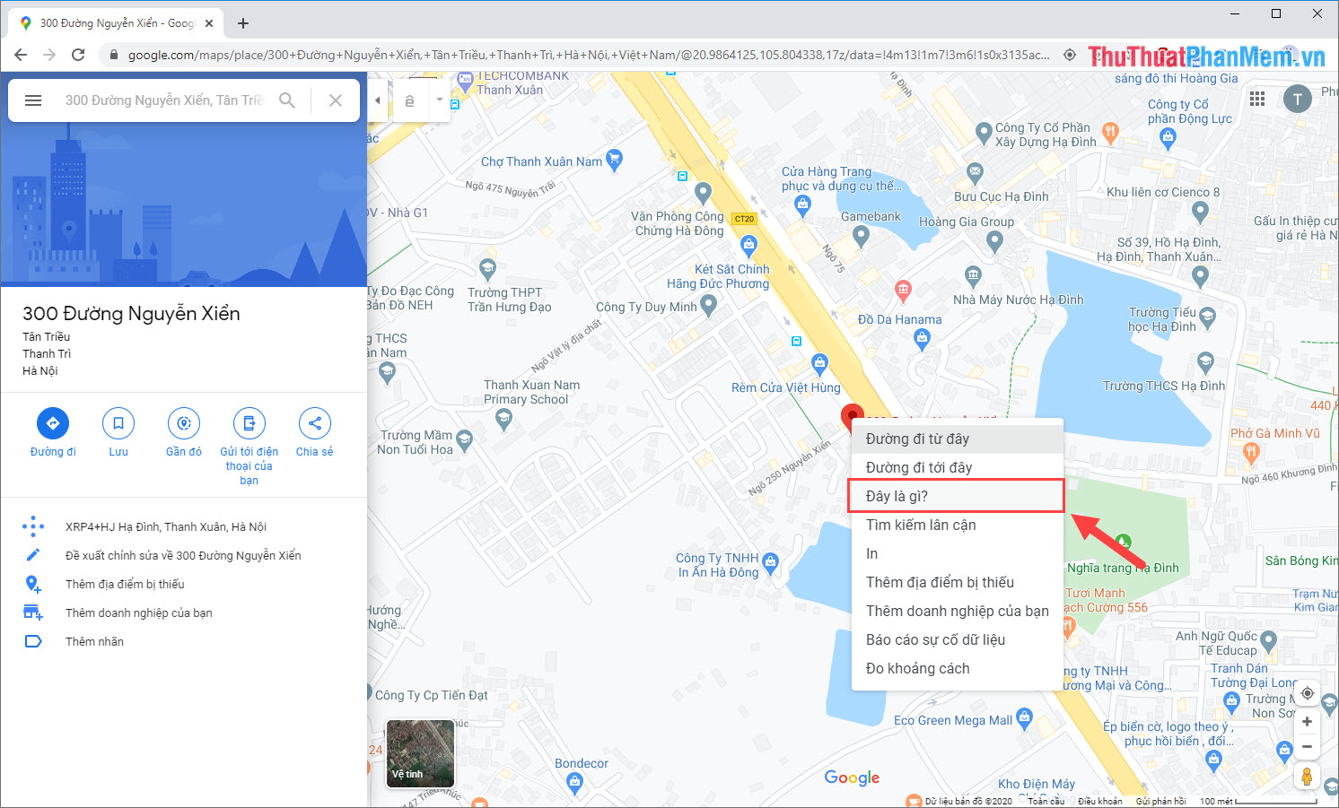 Cách lấy tọa độ trên Google Map
