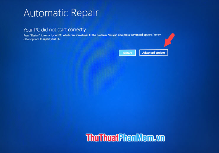 Cách sửa lỗi lặp Automatic Repair trên Windows 10