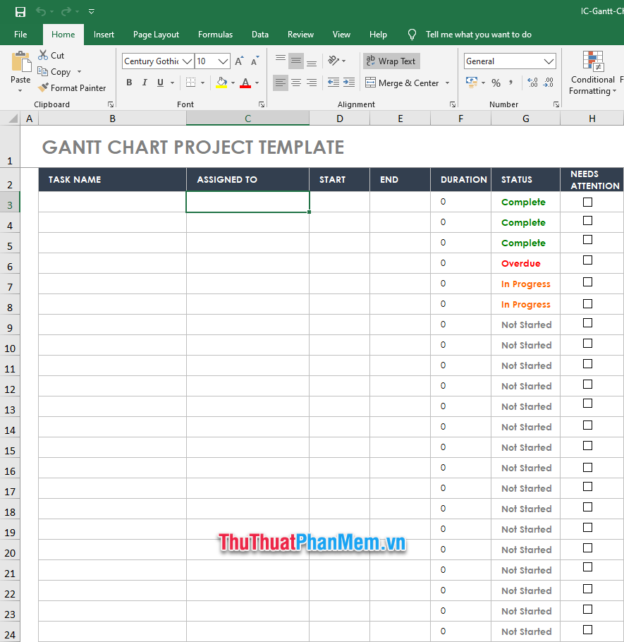 File Excel quản lý hồ sơ 2021