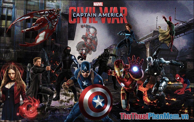 Captain America 1,2,3 (2011, 2014, 2016)