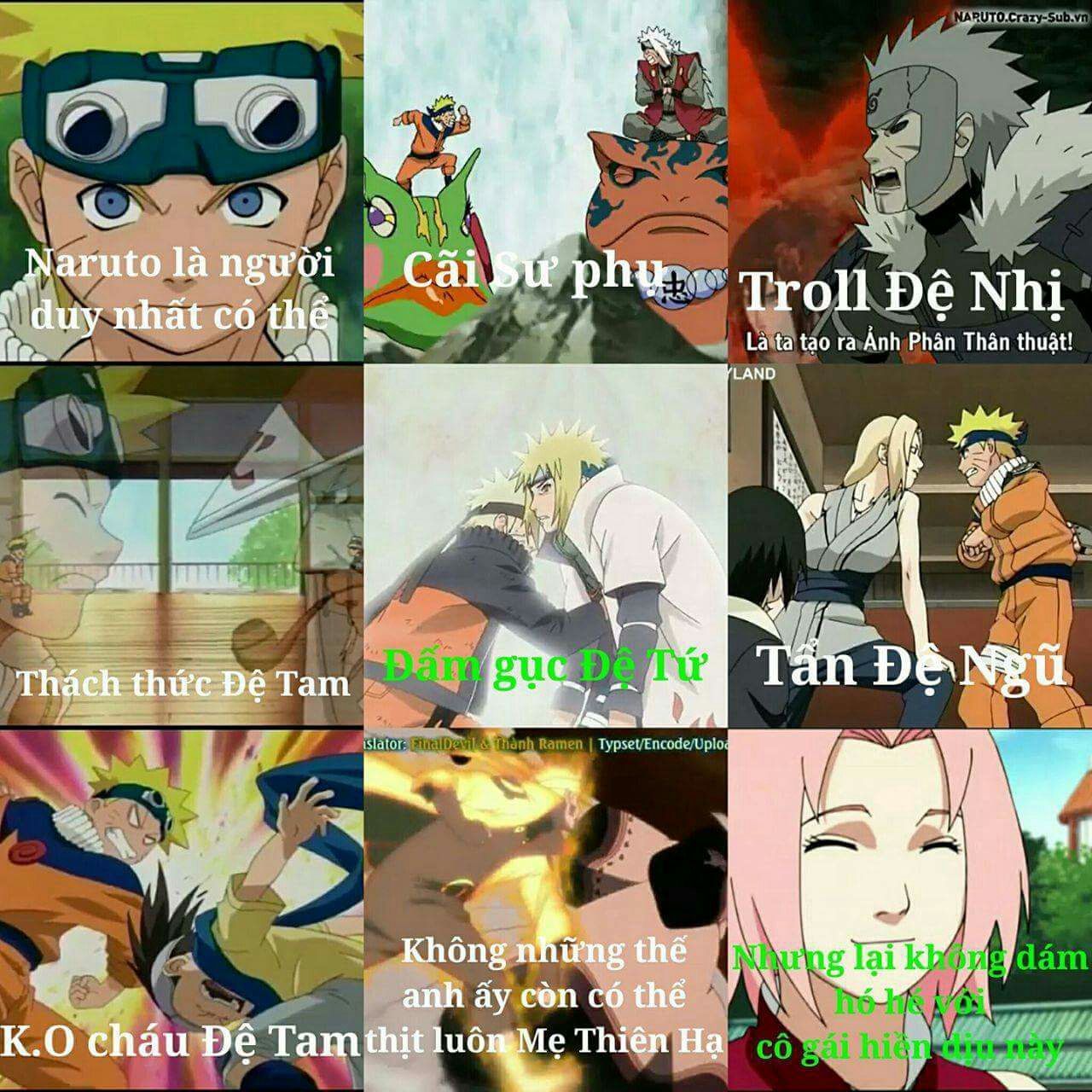 Hình ảnh Naruto chế hài hước