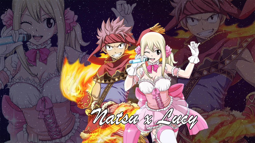 Ảnh cặp đôi Natsu và Lucy trong Fairy Tail