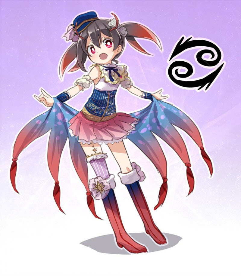 Anime 12 cung hoàng đạo làm avatar dễ thương cho nữ METAvn