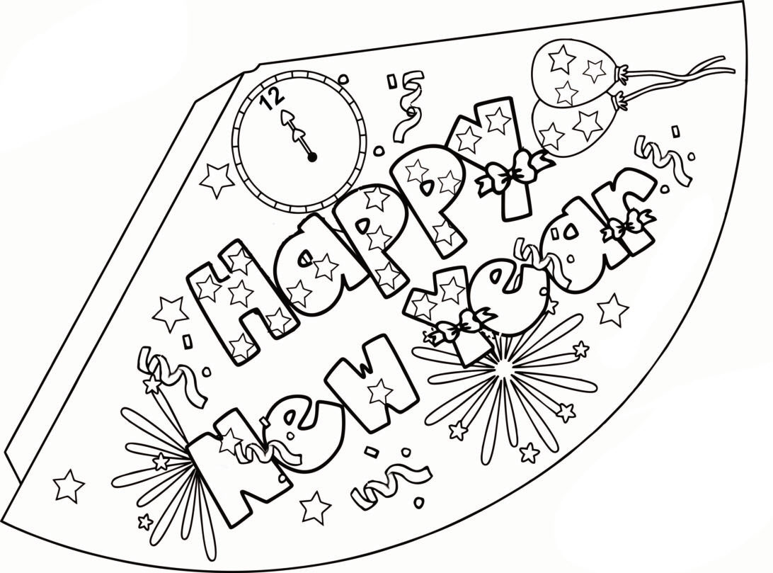 8 Tranh tô màu tết ý tưởng  trang tô màu thiệp chúc mừng năm mới