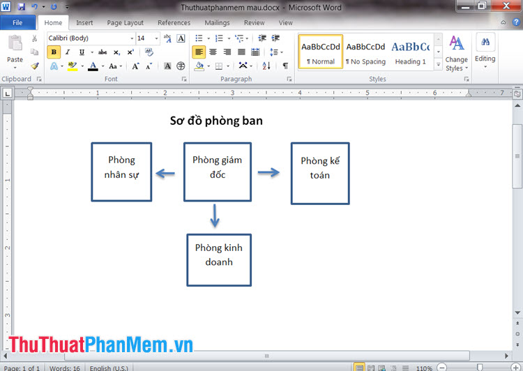 Nhập nội dung cho các hình vẽ