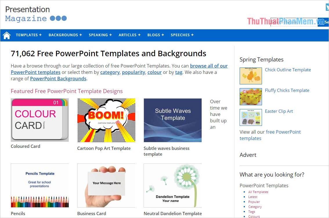 Những Website cung cấp mẫu PowerPoint miễn phí đẹp và chuyên nghiệp nhất