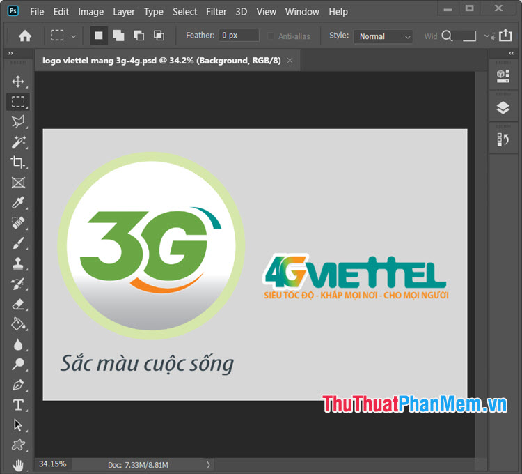 Logo Viettel mạng 3G4G