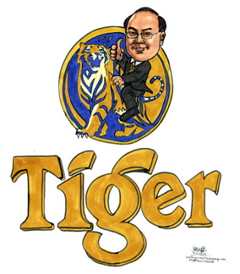 Logo bia Tiger (Vector, PSD, PNG)