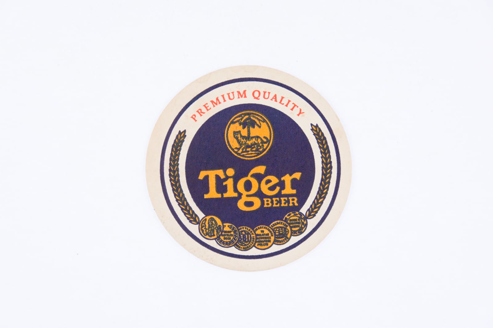 Logo bia Tiger nắp chai đẹp