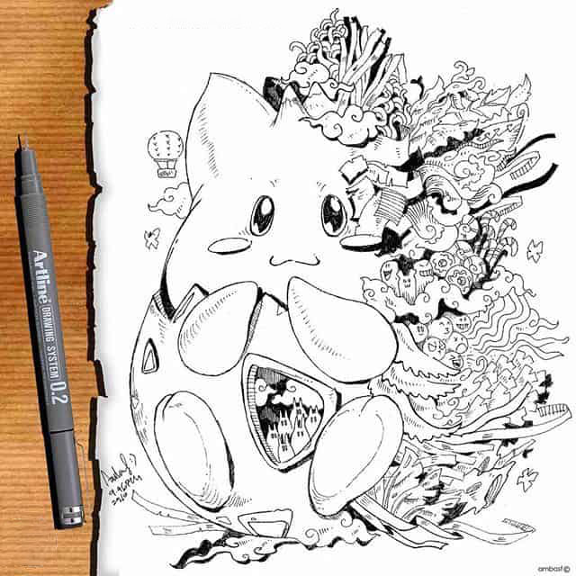 Hình Vẽ Pokemon Đẹp
