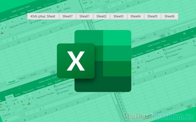 Cách khôi phục Sheet bị xoá trong Excel