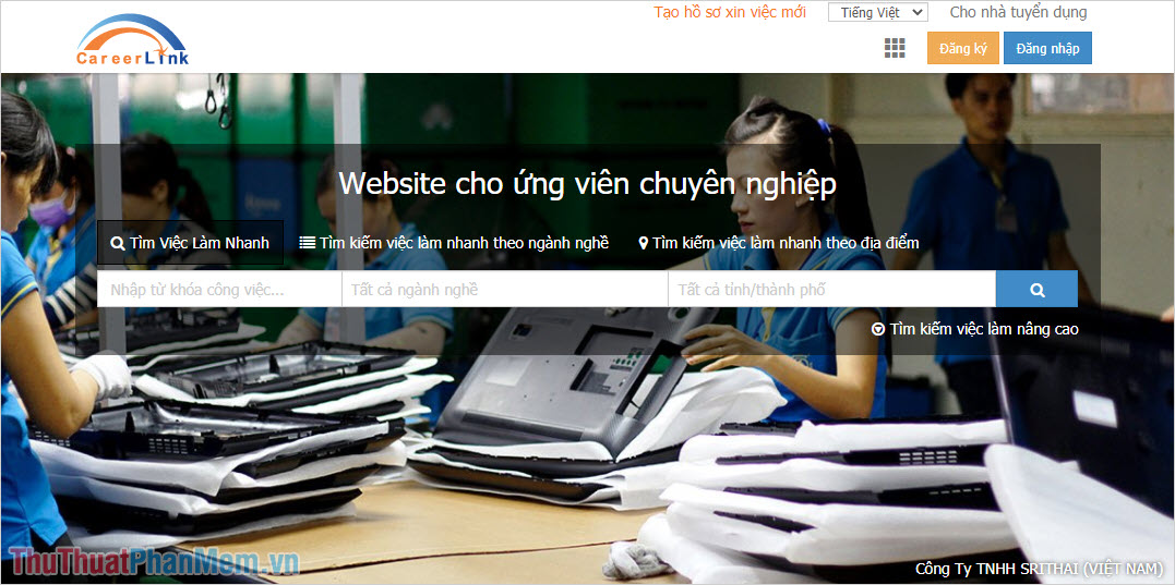 Top 10 trang web tuyển dụng hàng đầu Việt Nam