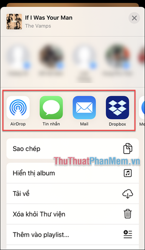 Cách Thay Đổi Danh Mục Chia Sẻ Trên Iphone