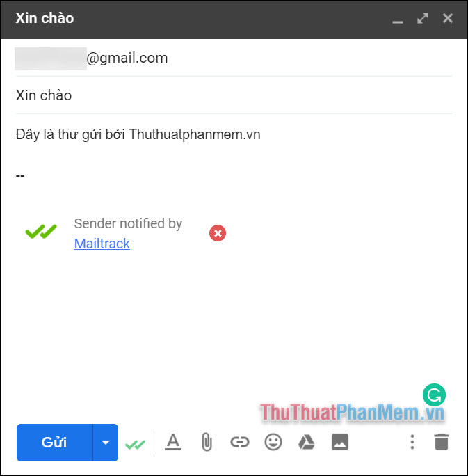 Cách kiểm tra email bạn gửi qua Gmail đã được đọc hay chưa