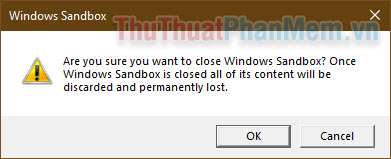 Windows Sandbox là gì? Cách dùng Windows Sandbox để chạy ứng dụng