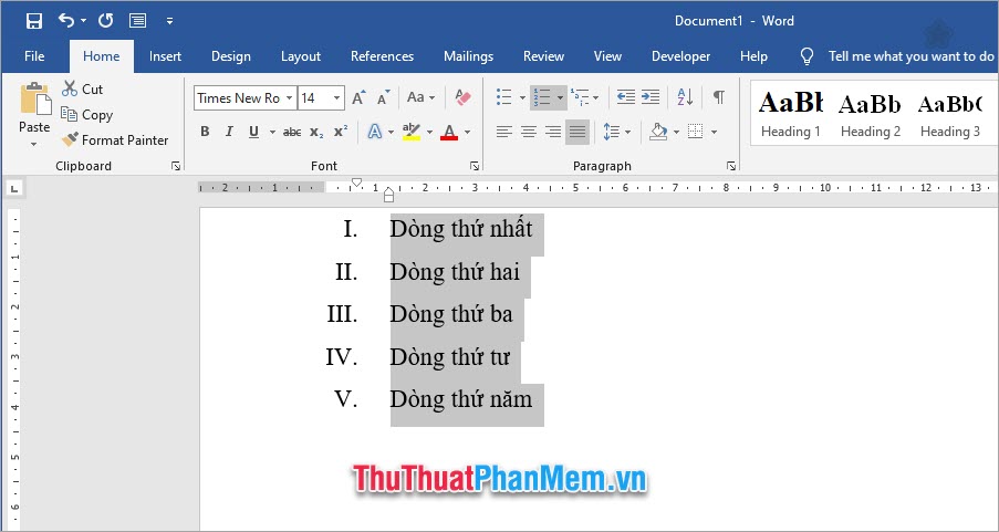 Chữ La Mã hoa