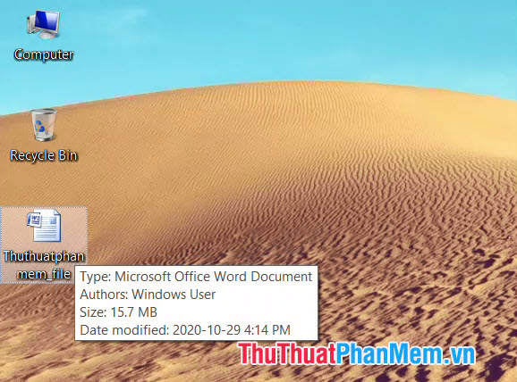 Bạn kiểm tra file sau khi đã lưu mà dung lượng tăng lên là thành công