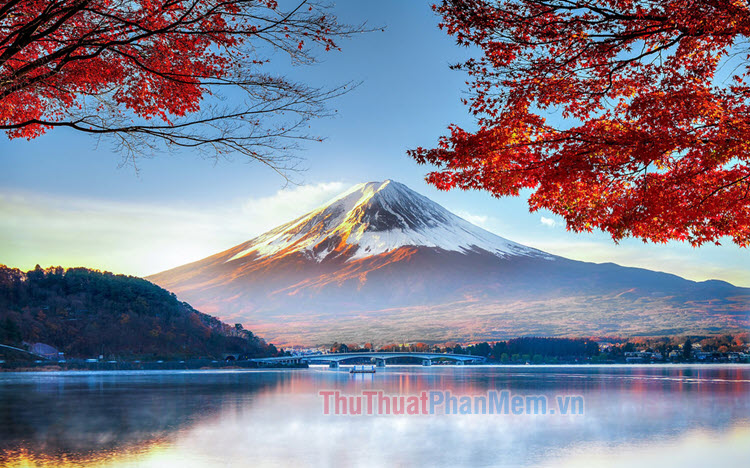 Hình ảnh núi Phú Sĩ đẹp