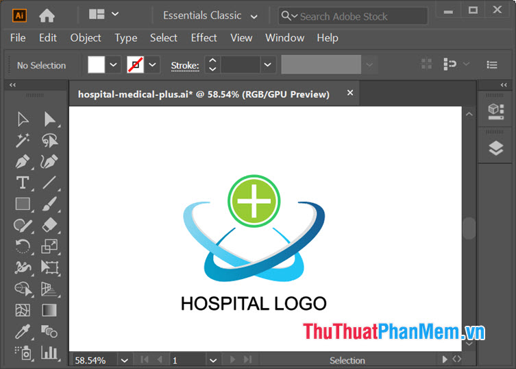 Logo bệnh viện cho Illustrator