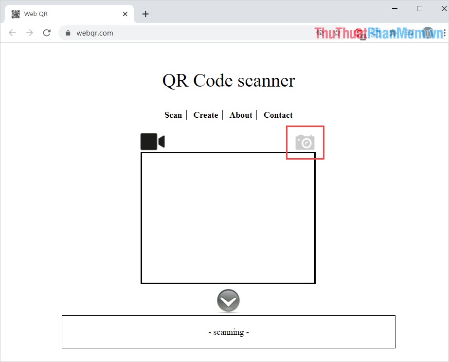 Cách scan, đọc mã QR trên máy tính Windows 10