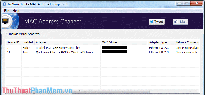 Top phần mềm thay đổi địa chỉ MAC trên Windows 10 cực nhanh