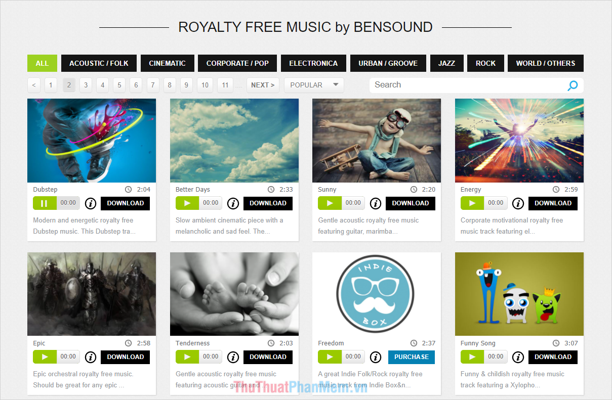 Royalty Free Music - Bensound