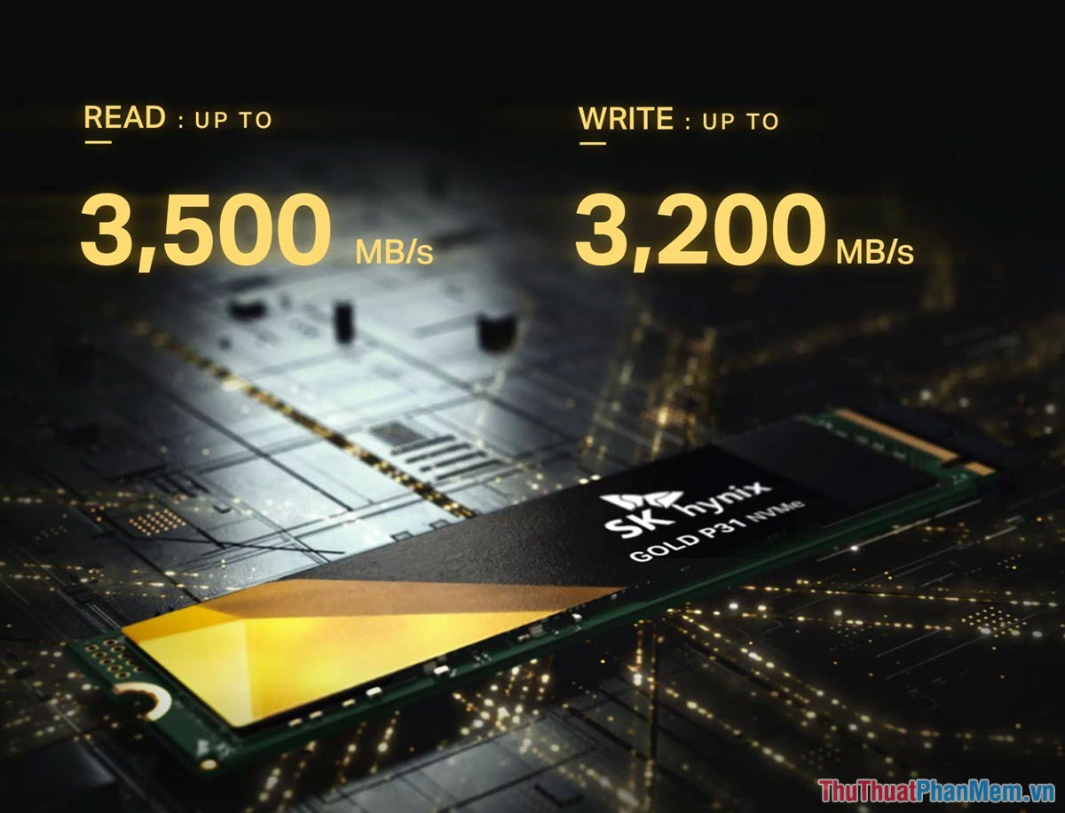SK Hynix Gold P31- SSD tốt nhất cho máy tính xách tay