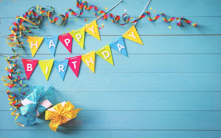 Trang trí background sinh nhật đẹp cho bé  Decor Birthday