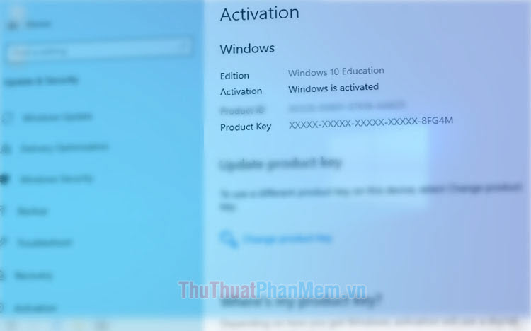 Cách xem khóa sản phẩm trong Windows 10