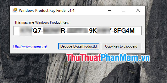 Cách xem Product Key trên Windows 10