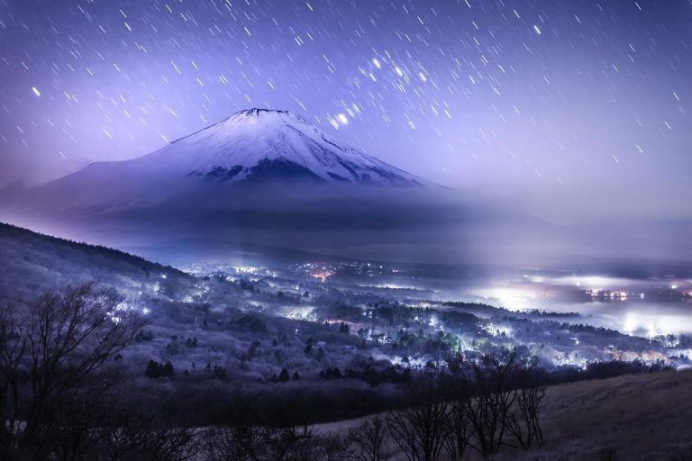 Ảnh núi Phú Sĩ 3D