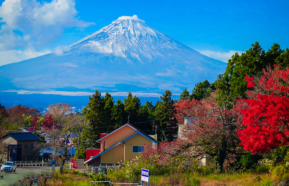 Hình ảnh núi Phú Sĩ mùa thu