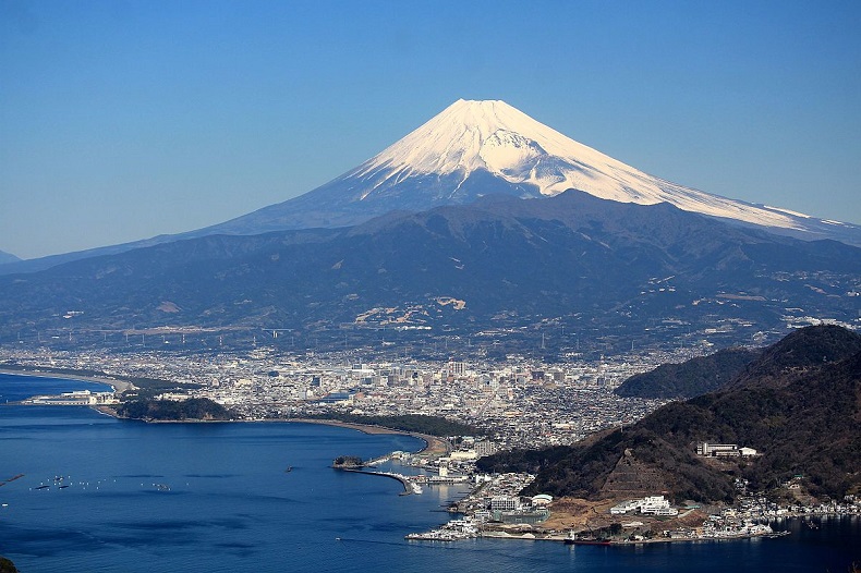 Hình ảnh toàn cảnh núi Phú Sĩ