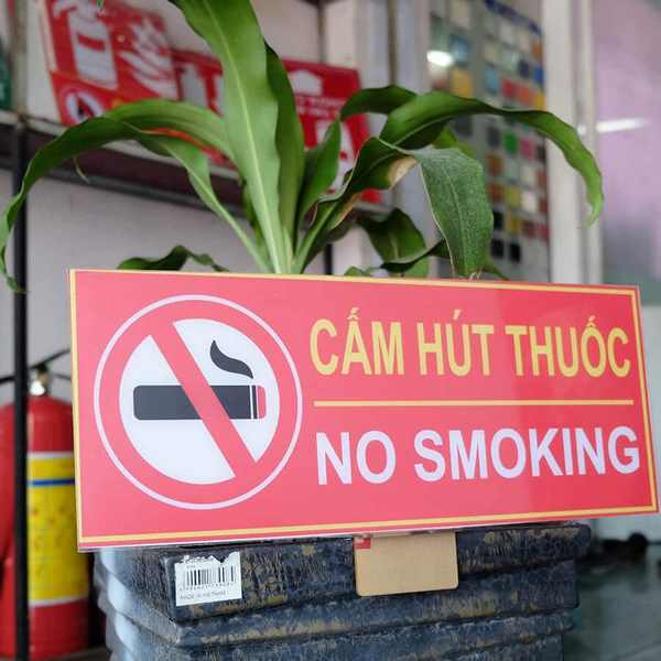 Ảnh biển hiệu cấm hút thuốc