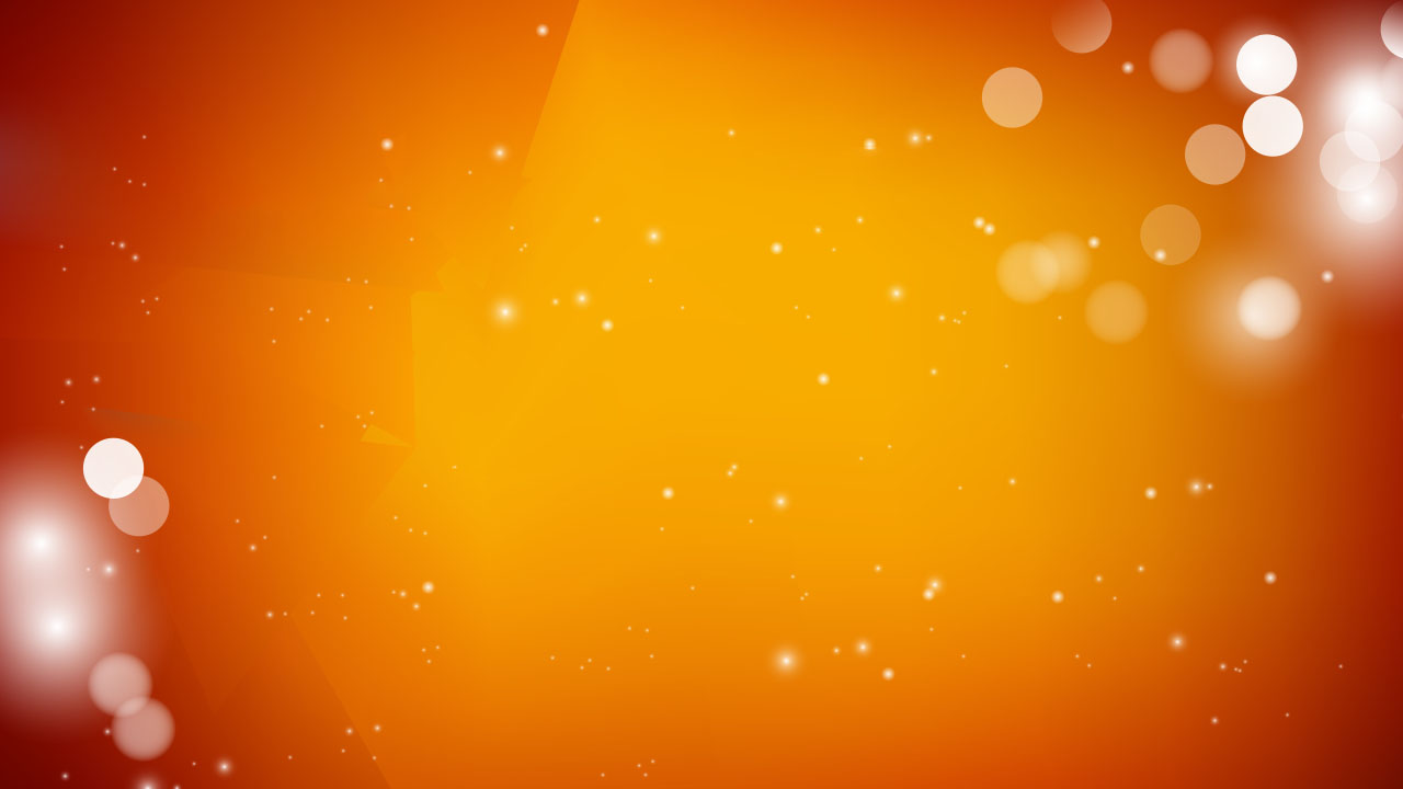 Background màu cam cho video