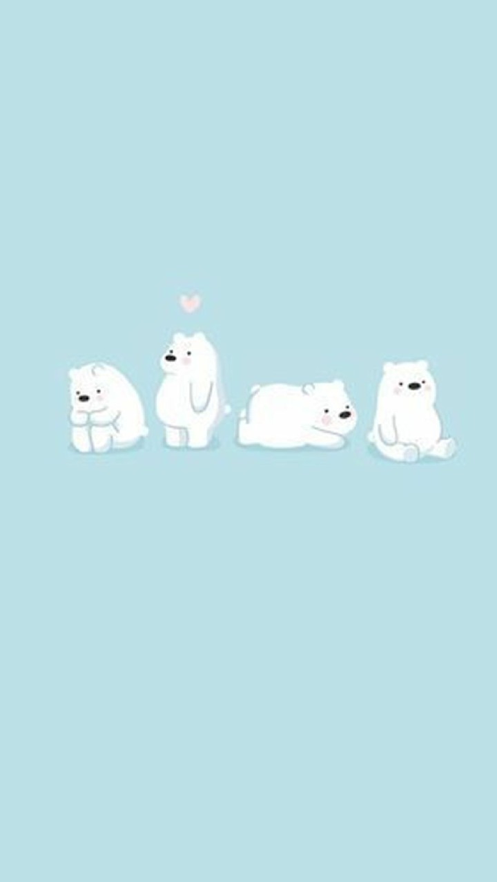 Ảnh Chibi gấu trắng cute dễ thương  TRƯỜNG THPT BÌNH THANH
