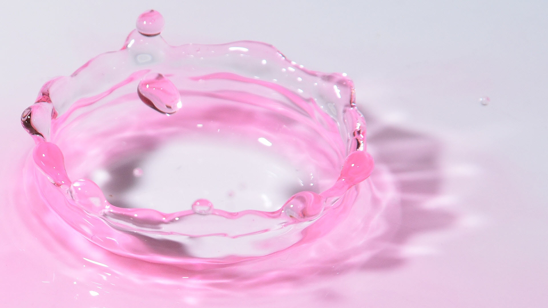 Hình nền giọt nước hồng